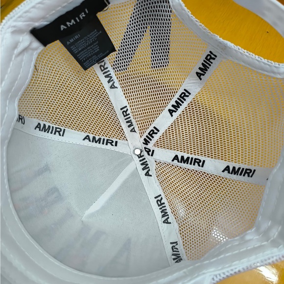 AMIRI White Hat with Multicolor Logo - Picture 9 of 11